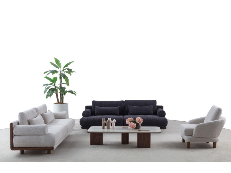 Milla Sofa Set 3+3+1