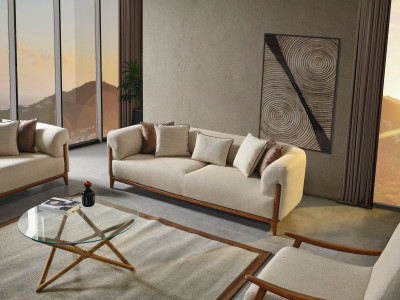 Valencia Sofa Set 3+3+1