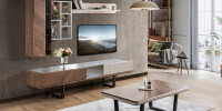 Lara TV Stand (Ecru)