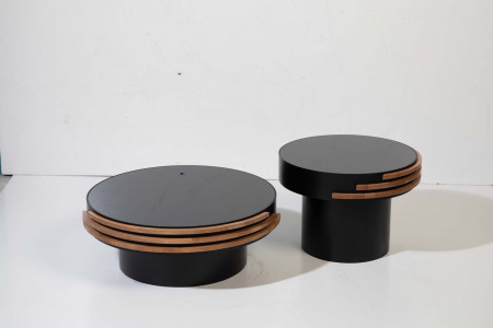 Corvette Black 2li Middle Coffe Table