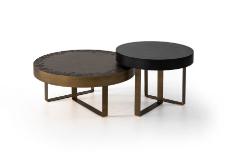 Peru Black 2li Middle Coffe Table
