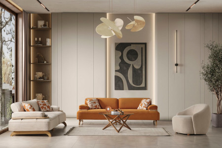 Kolorado Sofa Set 3+3+1