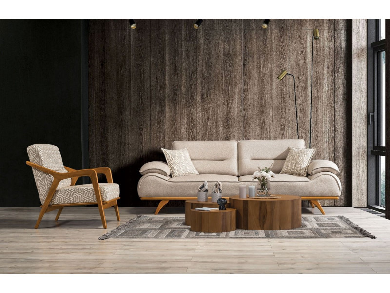 Napoli Sofa Set 3+3+1