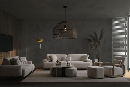 Davos-2 Sofa Set 3+3+1