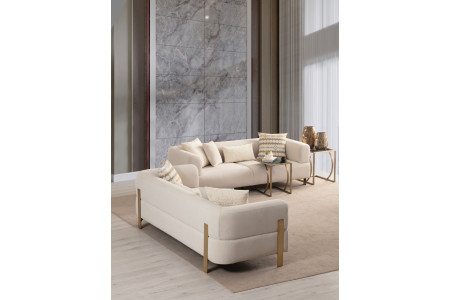 Loren Antik 3 lü Couch (2)