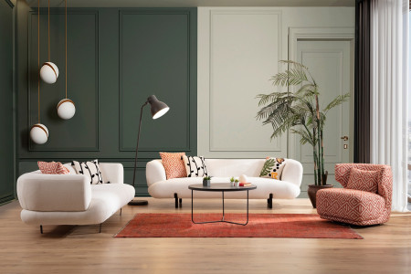 Quality Sofa Set 3+3+1