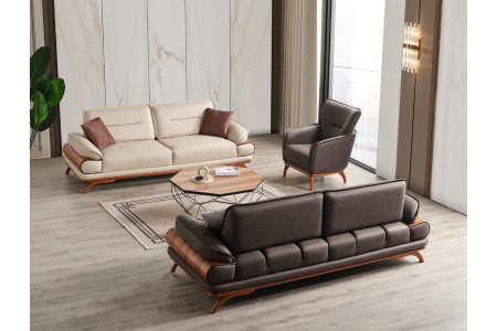Loris Sofa Set 3+3+1