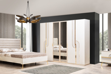 Bige Bed Room (6 Kapılı)