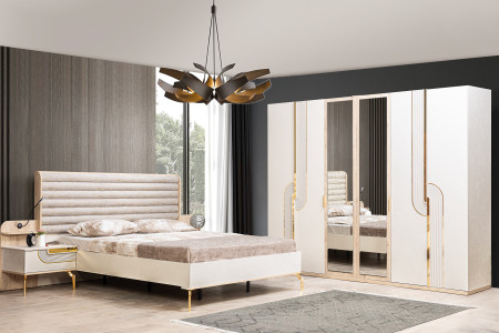 Bige Bed Room (6 Kapılı)