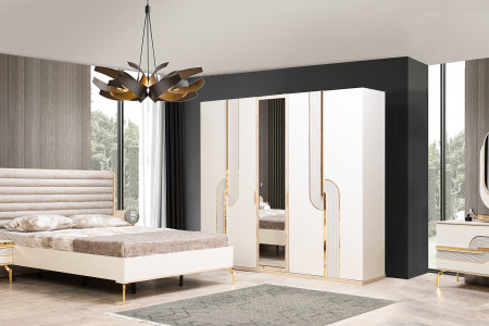 Bige Bed Room (5 Kapılı)