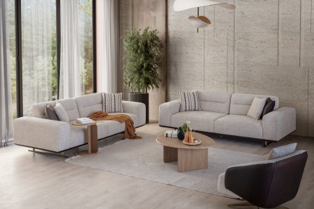 Simay Sofa Set 3+3+1