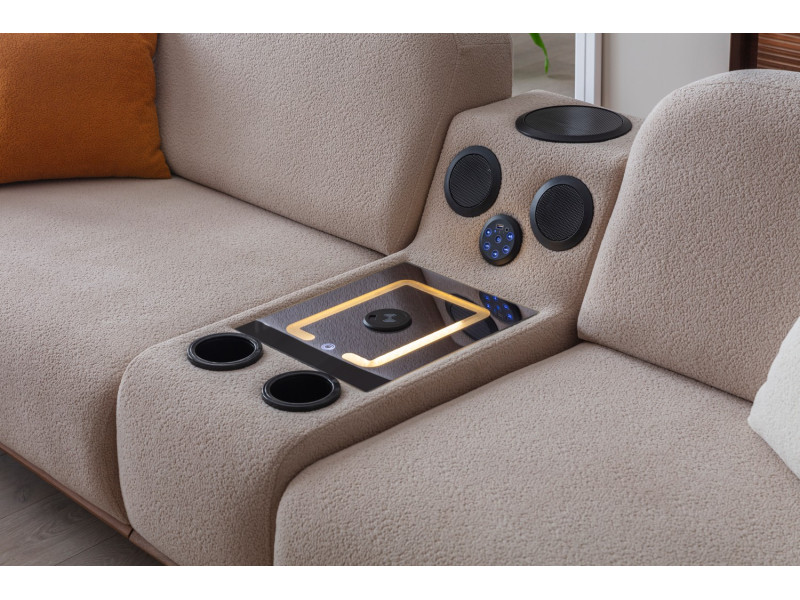 Barcelona Sofa Set 4+3+1