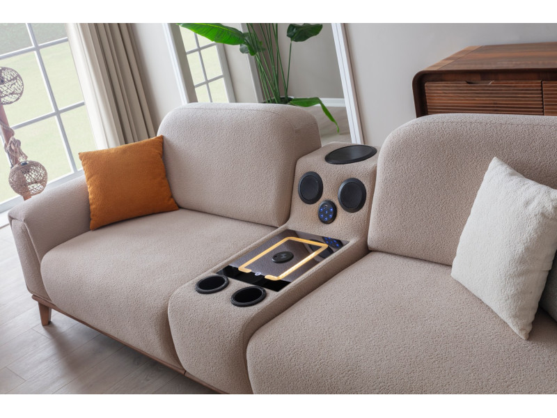 Barcelona Sofa Set 4+3+1