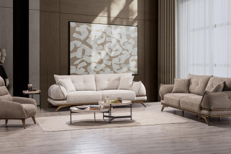 Life Sofa Set 3+3+1