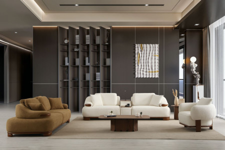 Alpin Sofa Set 4+3+1