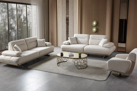 Linda Sofa Set 3+3+1