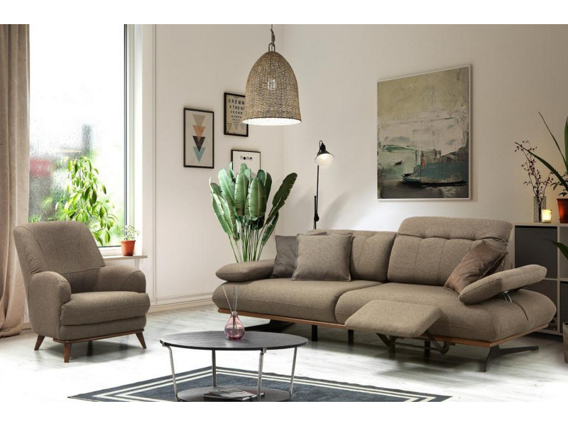 Adessa Sofa Set 3+3+1