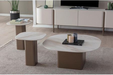 Simay 3li Middle Coffe Table