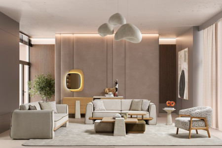 Ramses Sofa Set 3+3+1