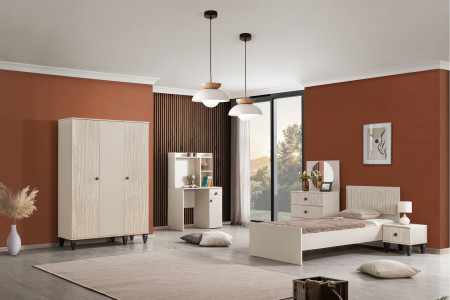 Zeyrek Young Room Set (3 Kapılı)